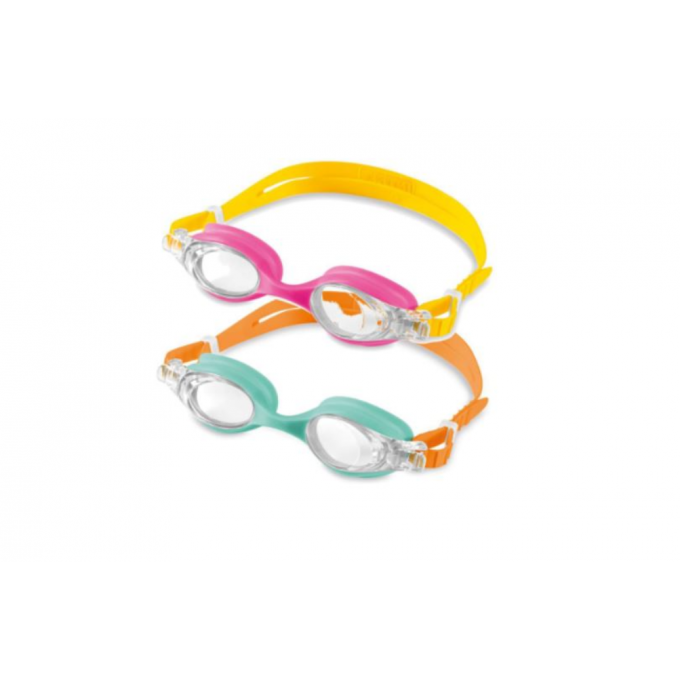 Очки для плавания INTEX"KIDS GOOGLES" 3-8 лет, два цвета 55694